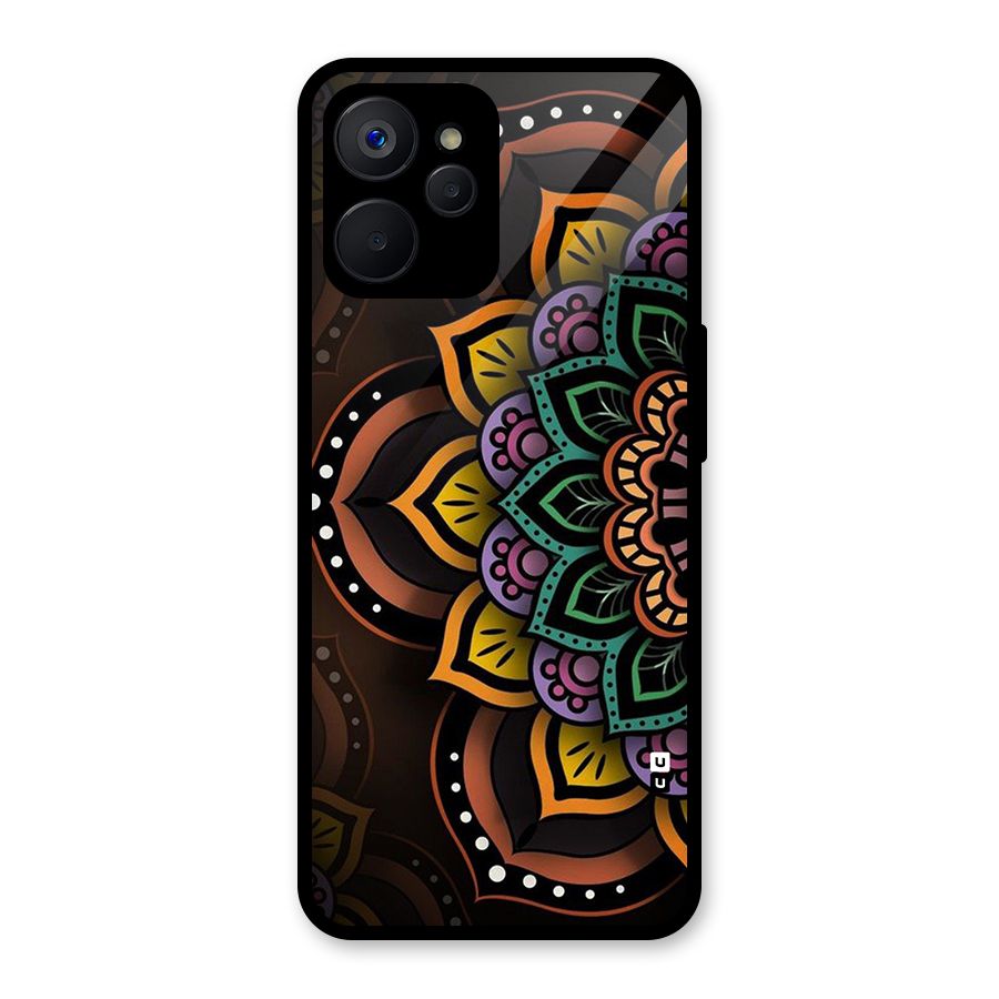 Mandala Artist Glass Back Case for Realme 9i 5G