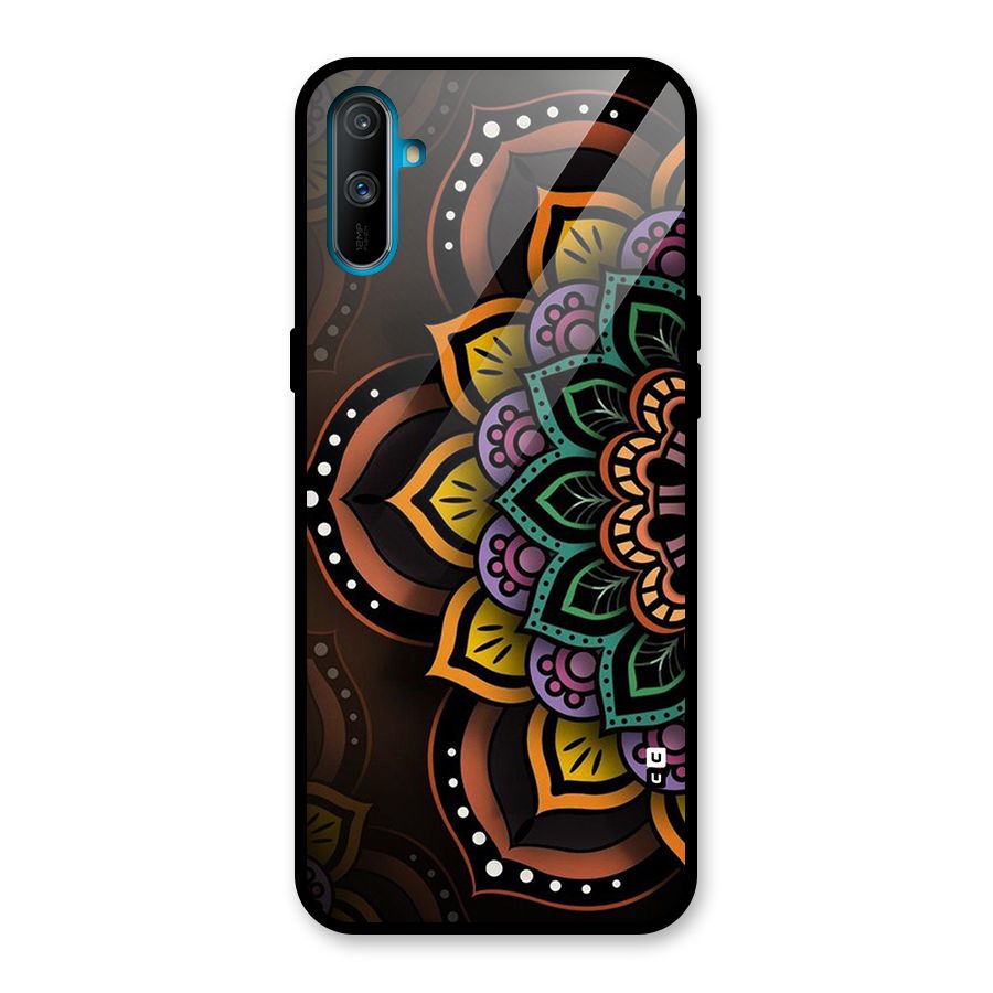 Mandala Artist Glass Back Case for Realme C3