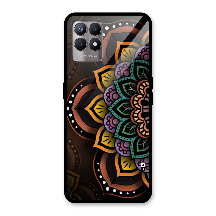 Mandala Artist Glass Back Case for Realme Narzo 50