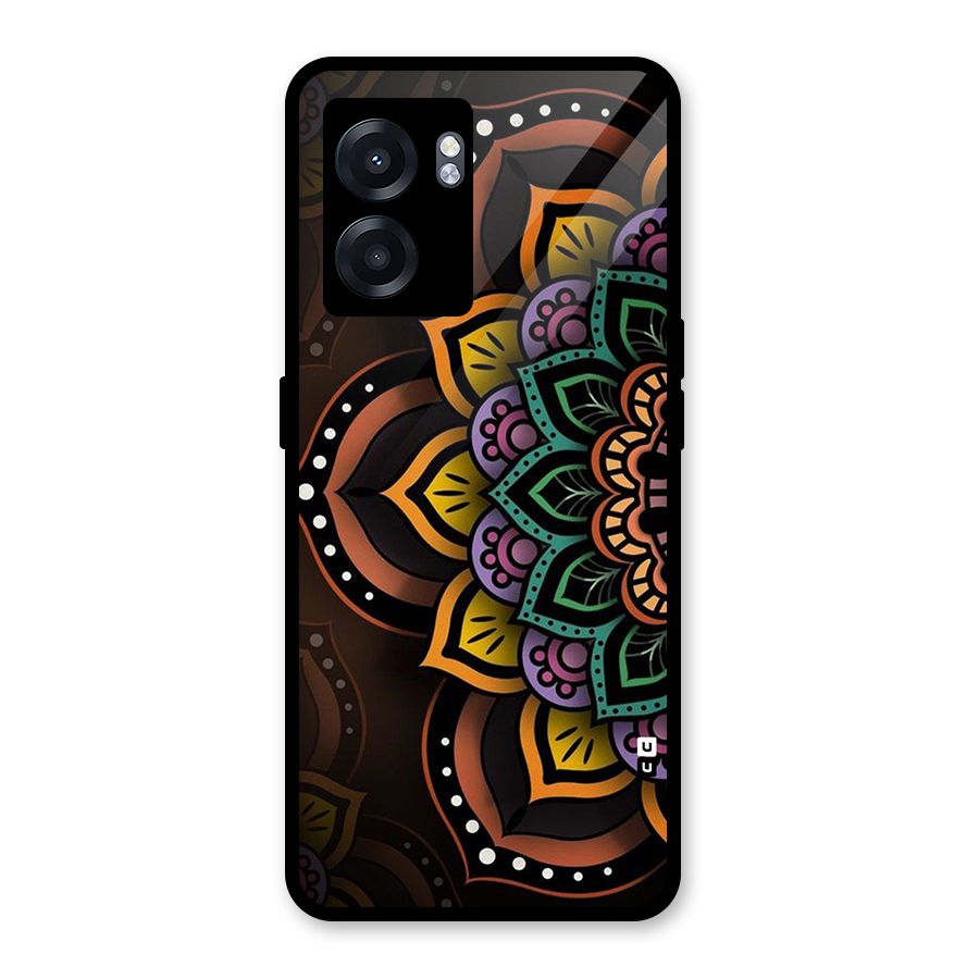 Mandala Artist Glass Back Case for Realme Narzo 50 5G