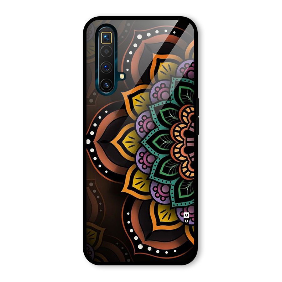 Mandala Artist Glass Back Case for Realme X3 SuperZoom