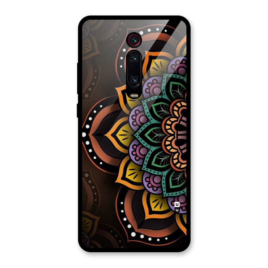 Mandala Artist Glass Back Case for Redmi K20