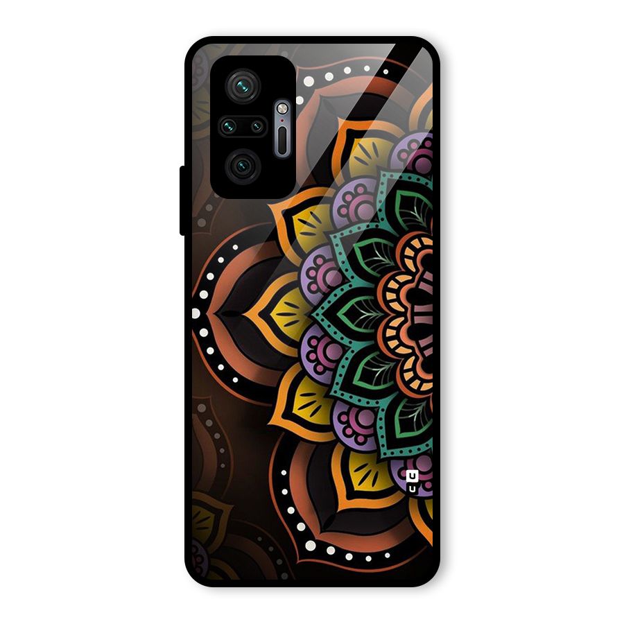 Mandala Artist Glass Back Case for Redmi Note 10 Pro Max