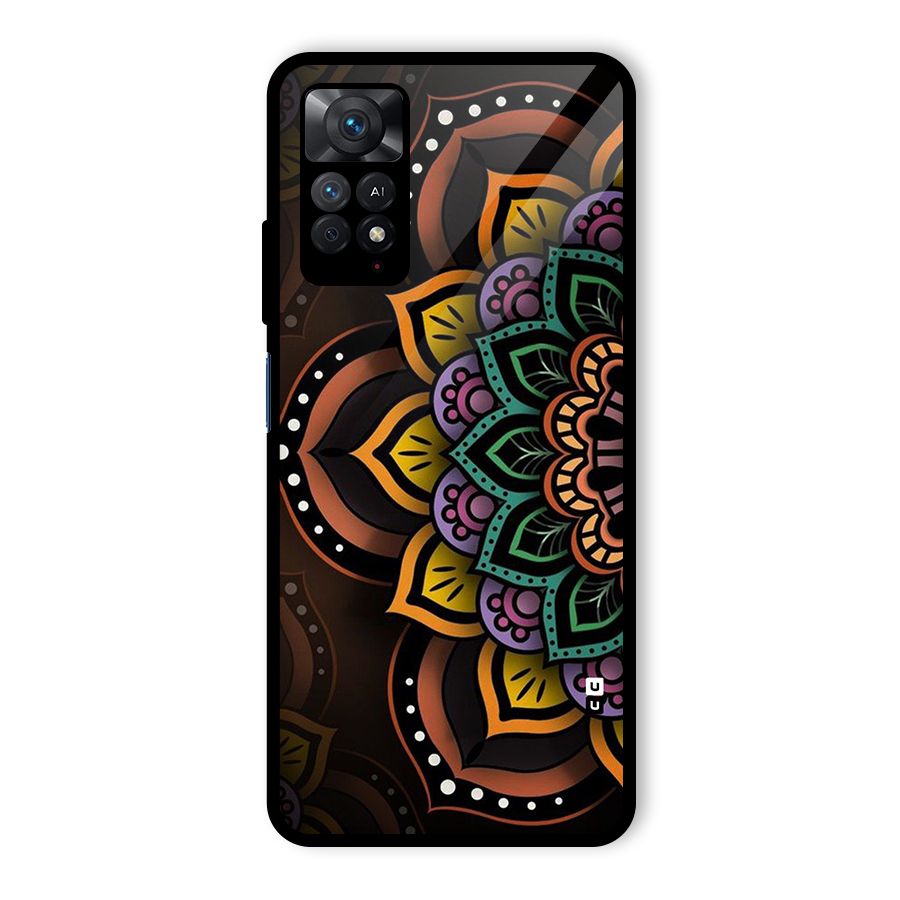 Mandala Artist Glass Back Case for Redmi Note 11 Pro Plus 5G