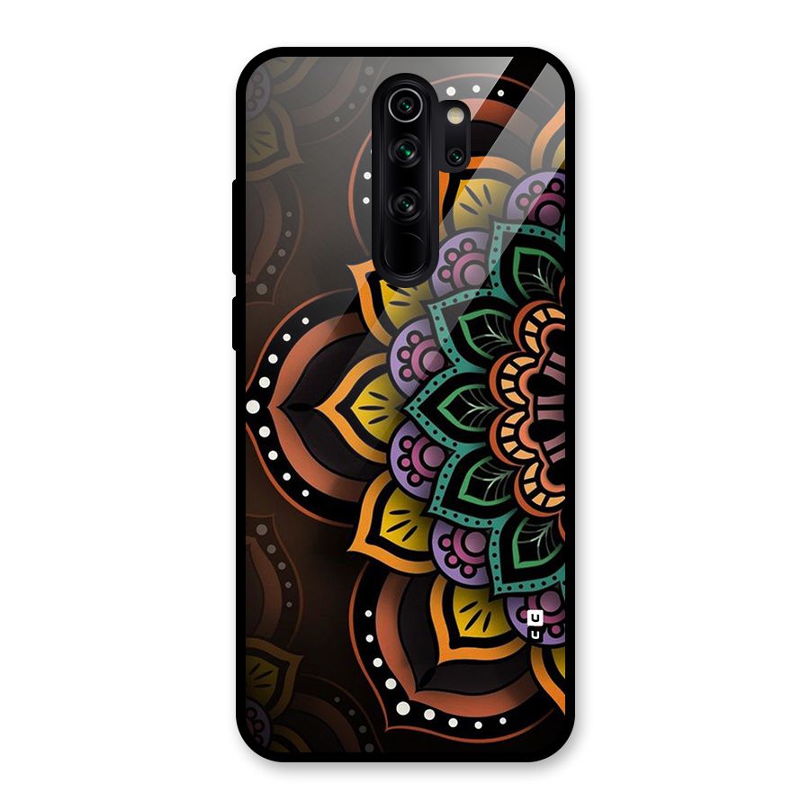 Mandala Artist Glass Back Case for Redmi Note 8 Pro