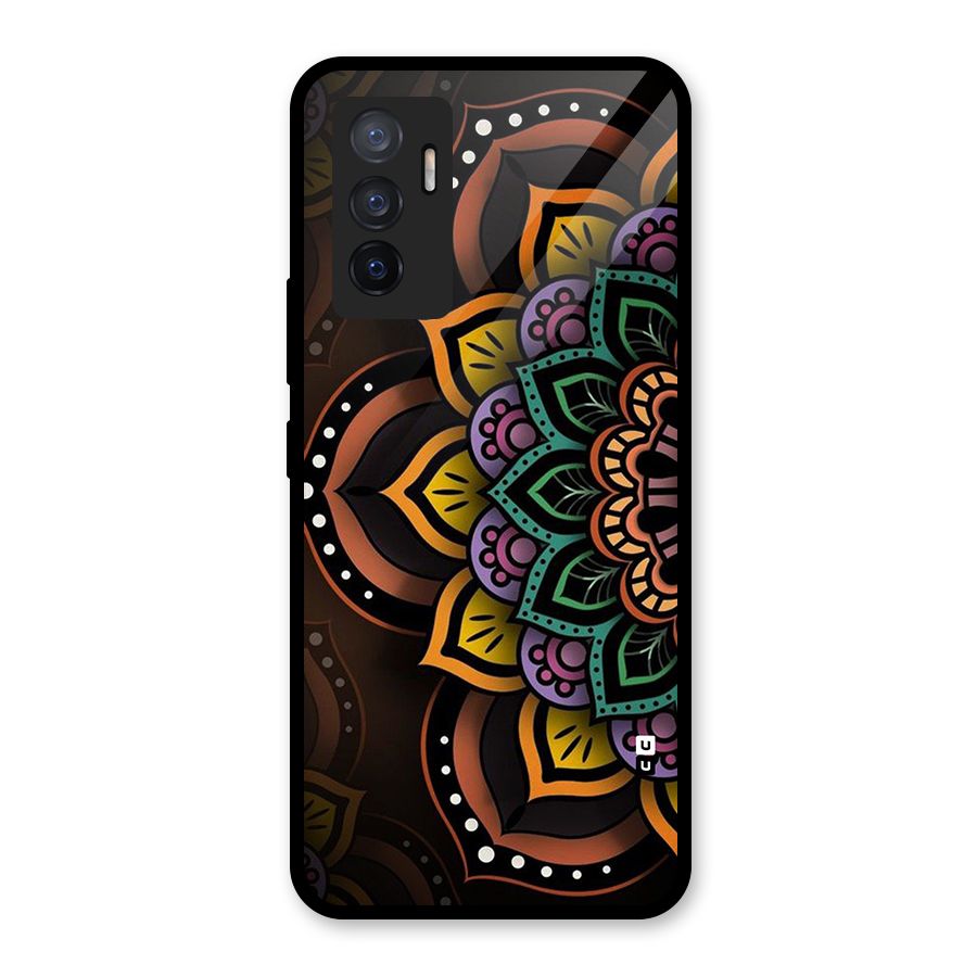 Mandala Artist Glass Back Case for Vivo V23e