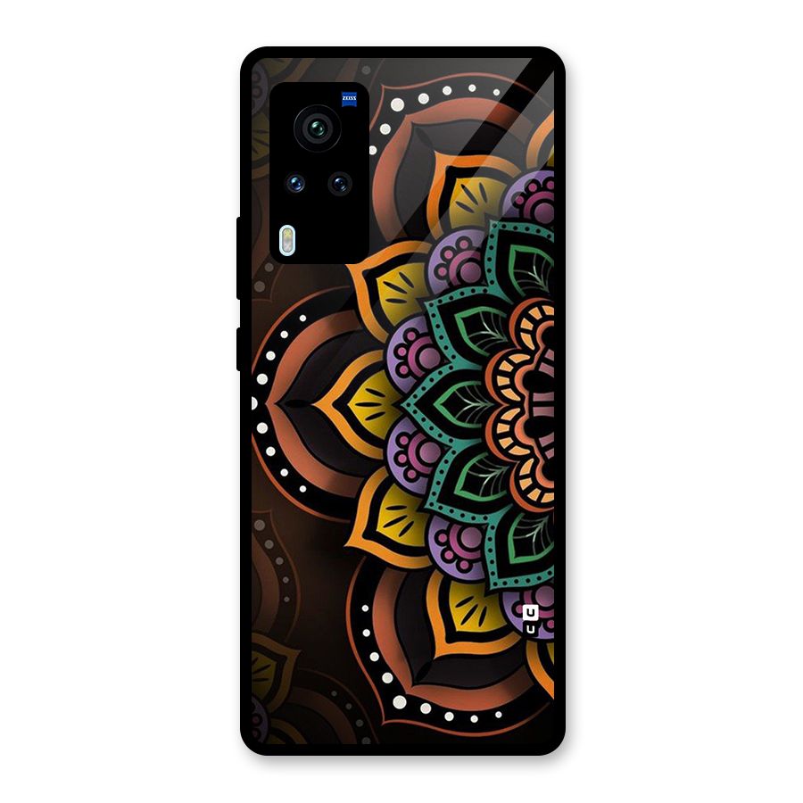 Mandala Artist Glass Back Case for Vivo X60 Pro