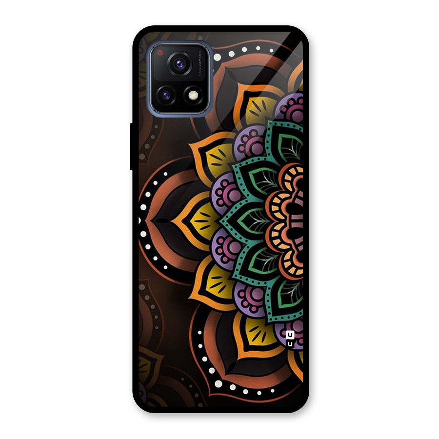 Mandala Artist Glass Back Case for Vivo Y72 5G