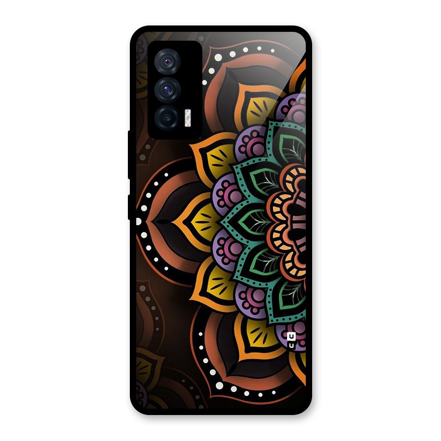 Mandala Artist Glass Back Case for Vivo iQOO 7 5G