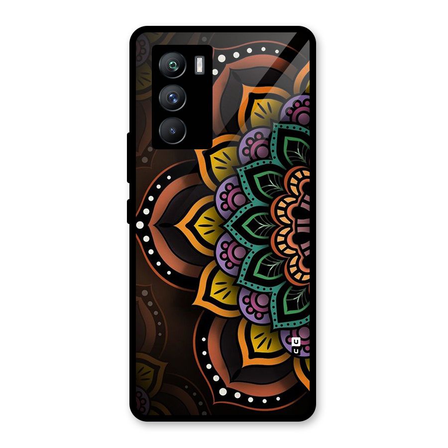 Mandala Artist Glass Back Case for Vivo iQOO 9 SE