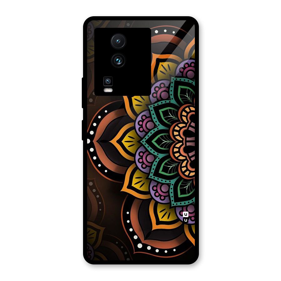 Mandala Artist Glass Back Case for Vivo iQOO Neo 7 Pro