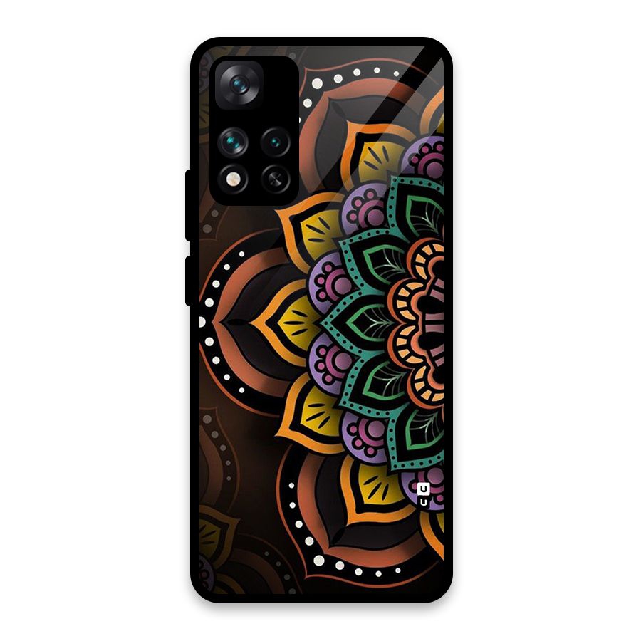Mandala Artist Glass Back Case for Xiaomi 11i HyperCharge 5G