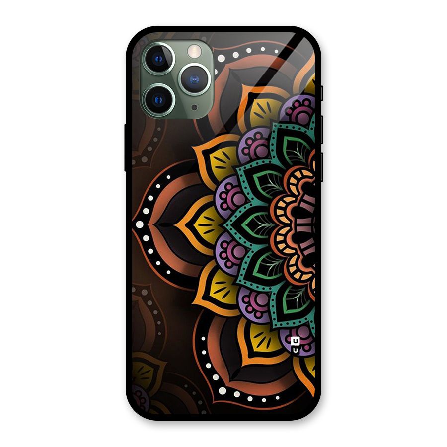 Mandala Artist Glass Back Case for iPhone 11 Pro