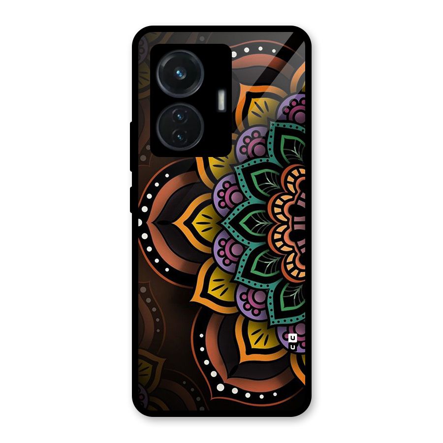 Mandala Artist Glass Back Case for iQOO Z6 44W