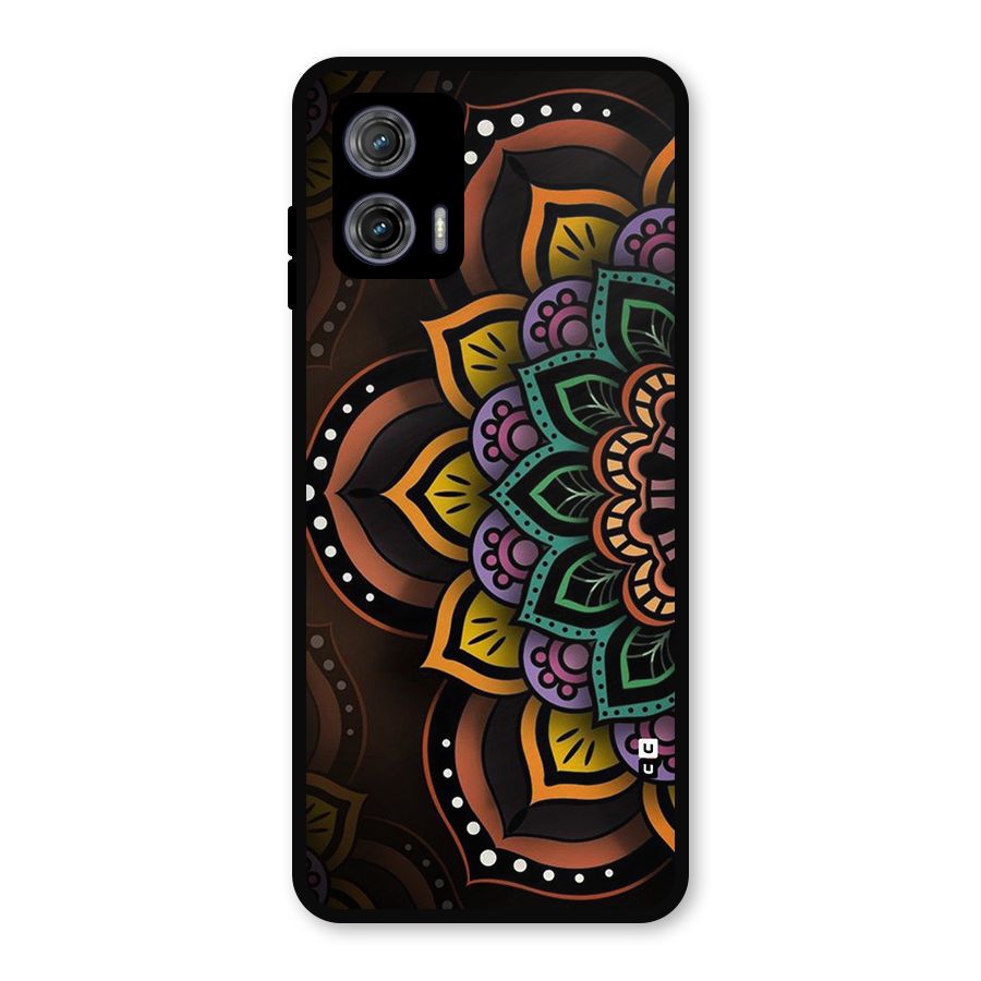 Mandala Artist Metal Back Case for Moto G73