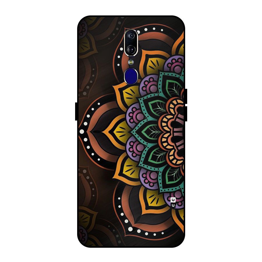 Mandala Artist Metal Back Case for Oppo F11