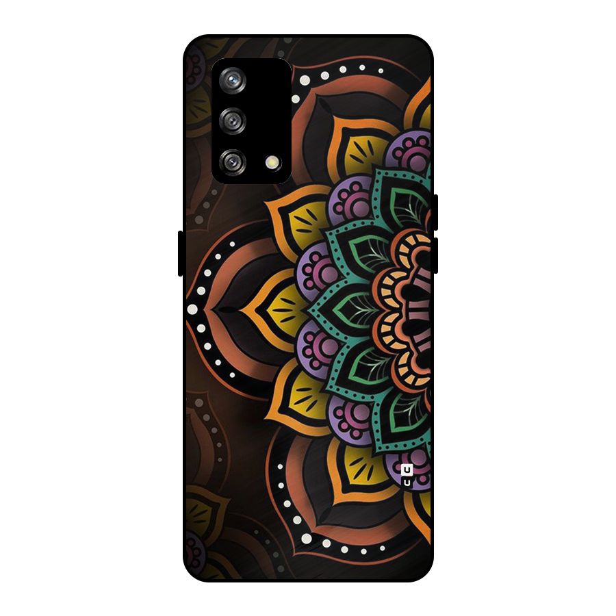 Mandala Artist Metal Back Case for Oppo F19