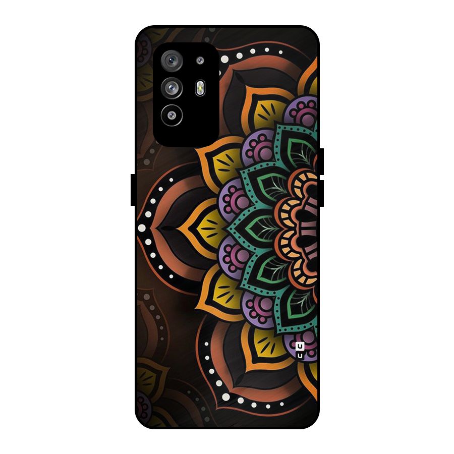 Mandala Artist Metal Back Case for Oppo F19 Pro Plus 5G