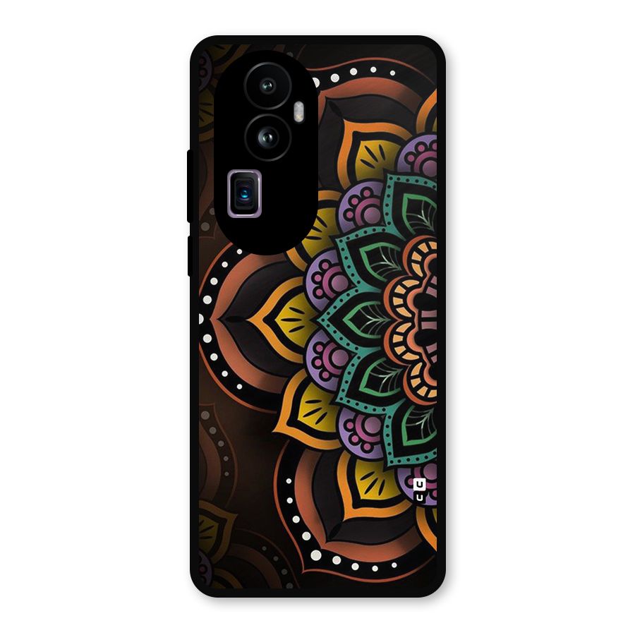 Mandala Artist Metal Back Case for Oppo Reno10 Pro Plus