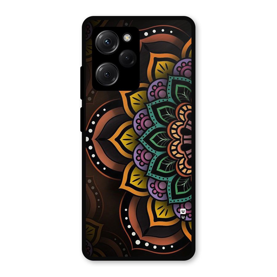Mandala Artist Metal Back Case for Poco X5 Pro