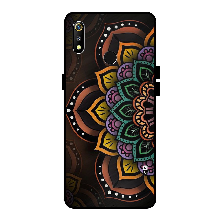 Mandala Artist Metal Back Case for Realme 3i