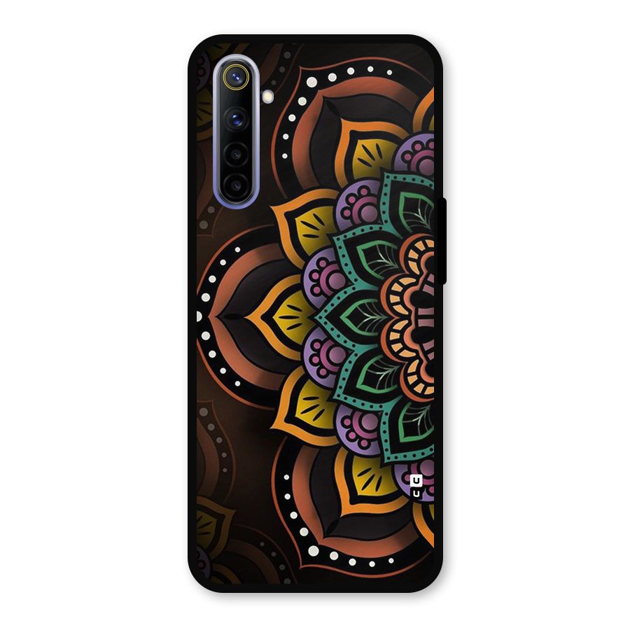 Mandala Artist Metal Back Case for Realme 6