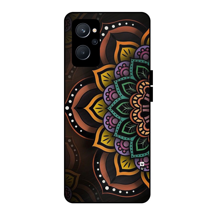 Mandala Artist Metal Back Case for Realme 9i 5G