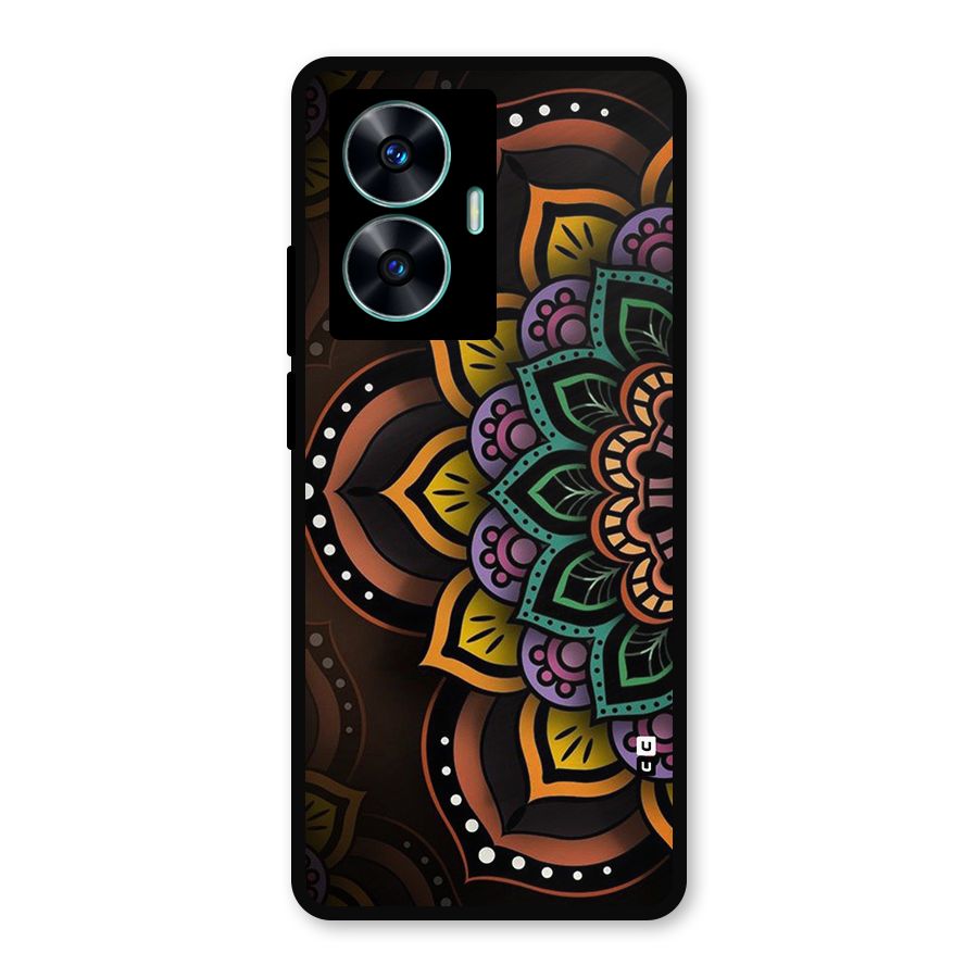 Mandala Artist Metal Back Case for Realme Narzo N55
