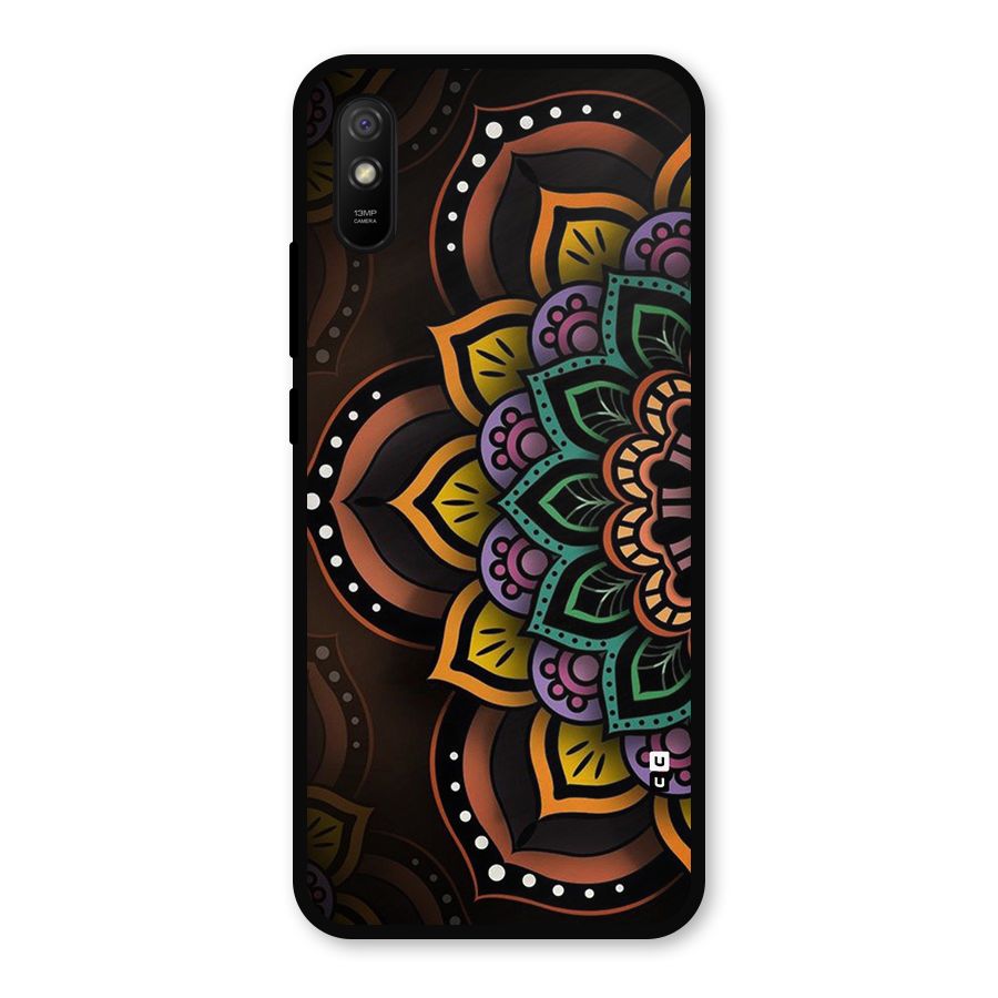 Mandala Artist Metal Back Case for Redmi 9i