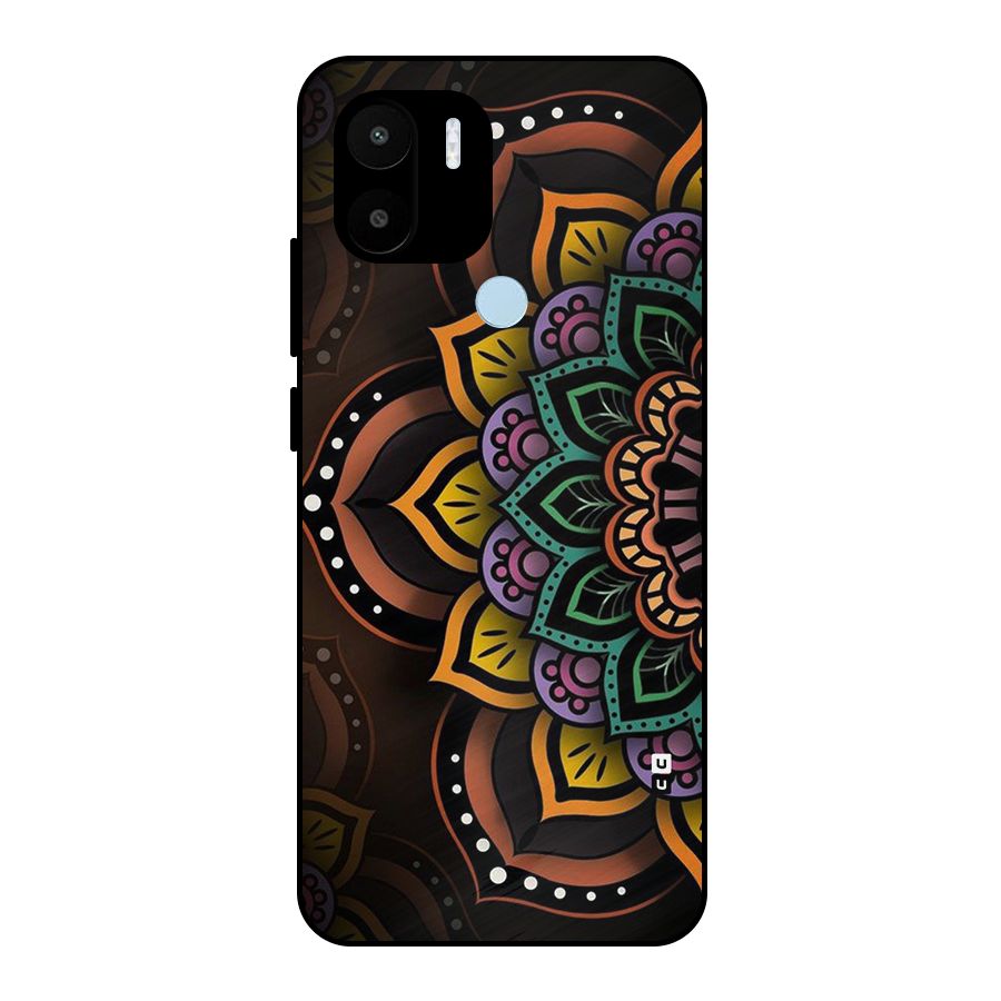 Mandala Artist Metal Back Case for Redmi A2 Plus