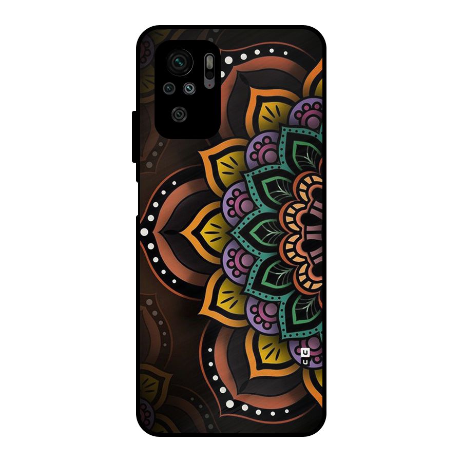 Mandala Artist Metal Back Case for Redmi Note 10S