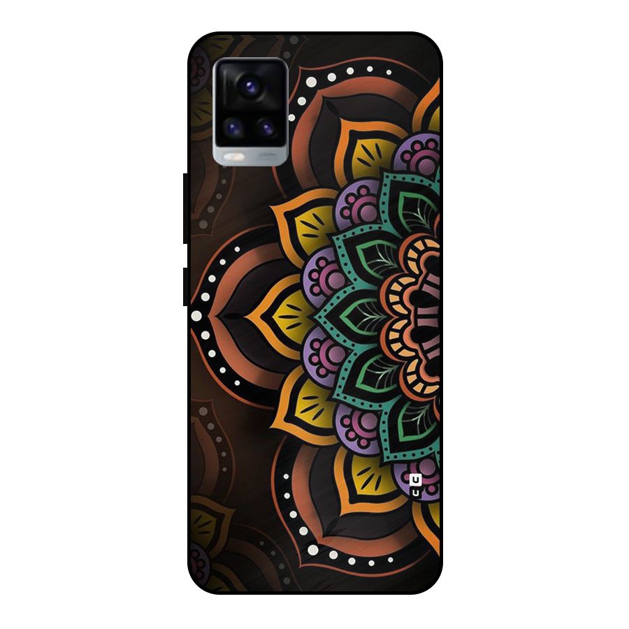 Mandala Artist Metal Back Case for Vivo V20 2021
