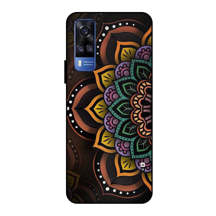 Mandala Artist Metal Back Case for Vivo Y51
