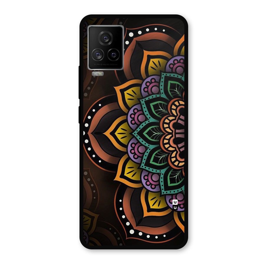 Mandala Artist Metal Back Case for iQOO 7 Legend 5G