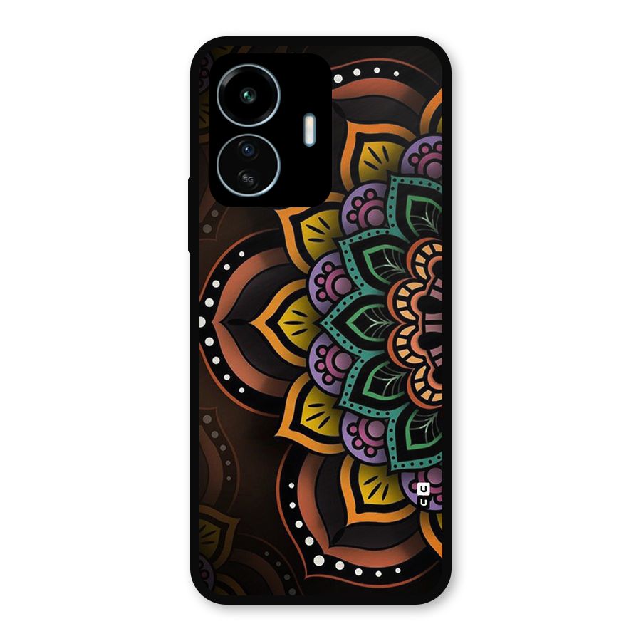 Mandala Artist Metal Back Case for vivo iQOO Z6 Lite 5G