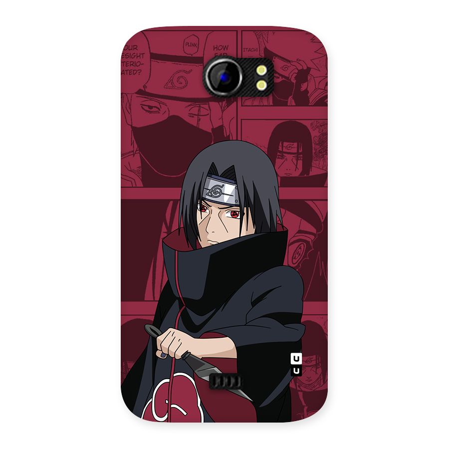 Mang Itachi Back Case for Canvas 2 A110