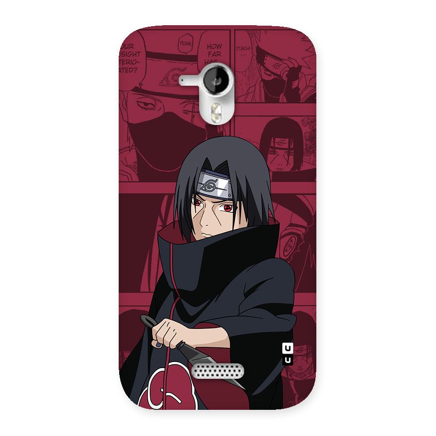 Mang Itachi Back Case for Canvas HD A116