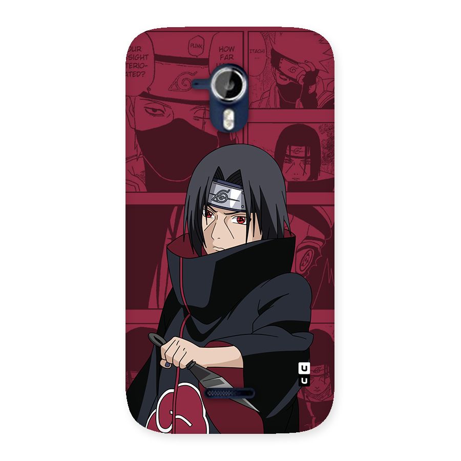 Mang Itachi Back Case for Canvas Magnus A117
