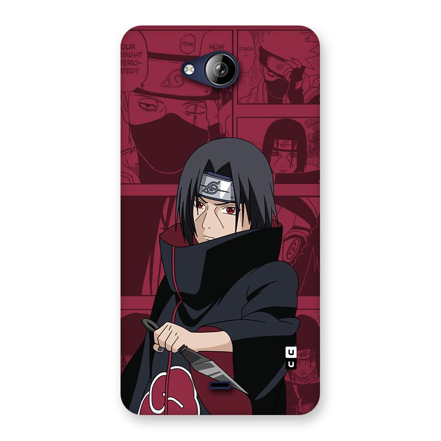 Mang Itachi Back Case for Canvas Play Q355