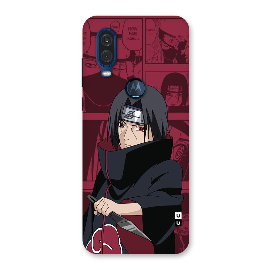 Mang Itachi Back Case for Motorola One Vision