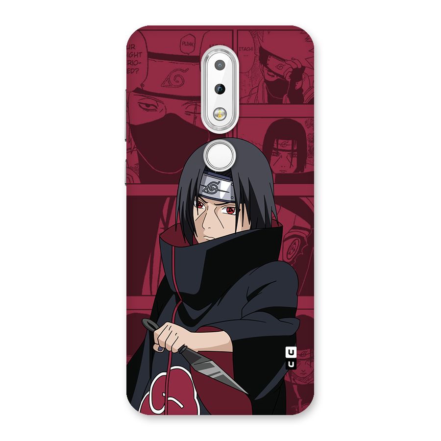 Mang Itachi Back Case for Nokia 6.1 Plus