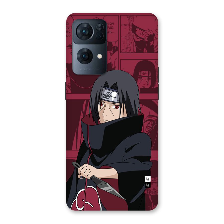 Mang Itachi Back Case for Oppo Reno7 Pro 5G