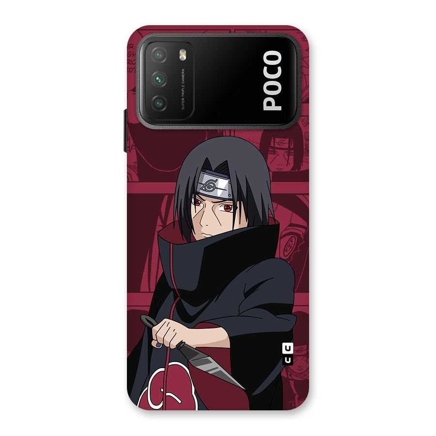 Mang Itachi Back Case for Poco M3