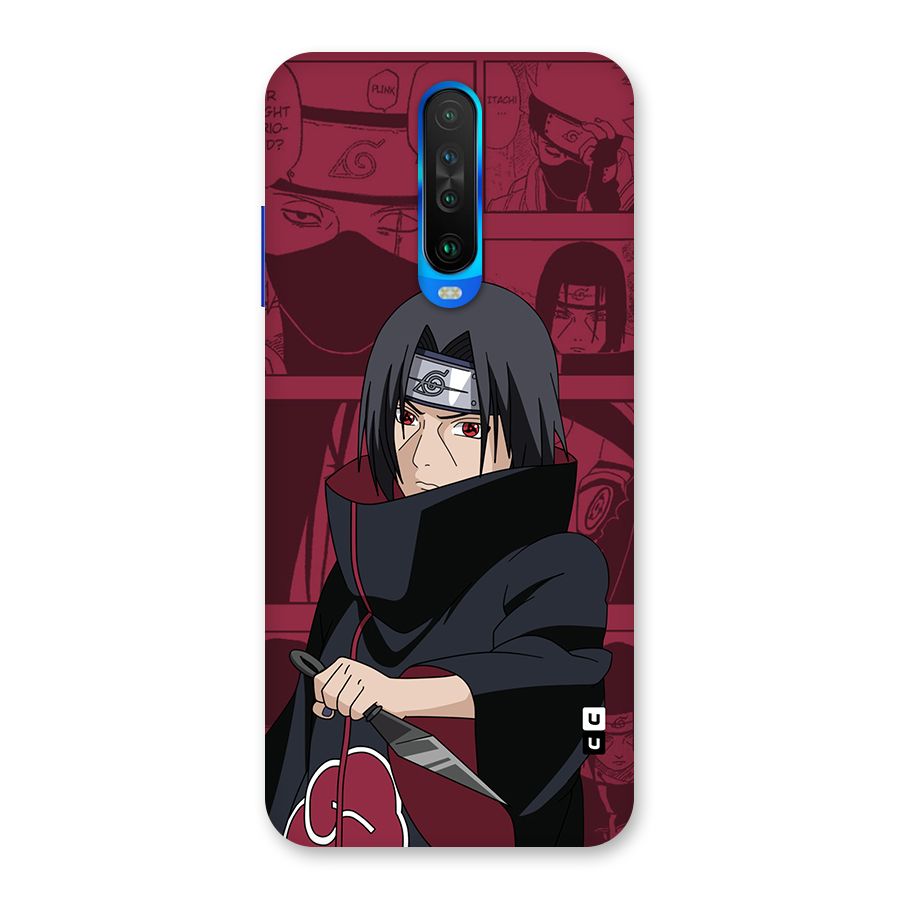 Mang Itachi Back Case for Poco X2