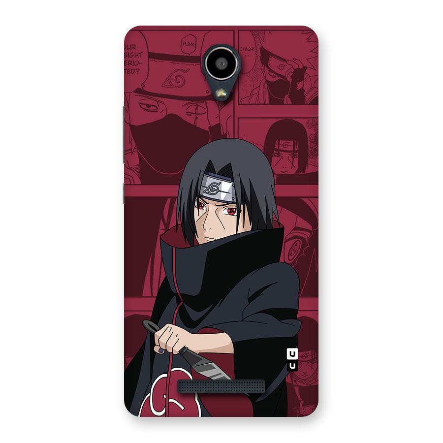 Mang Itachi Back Case for Redmi Note 2