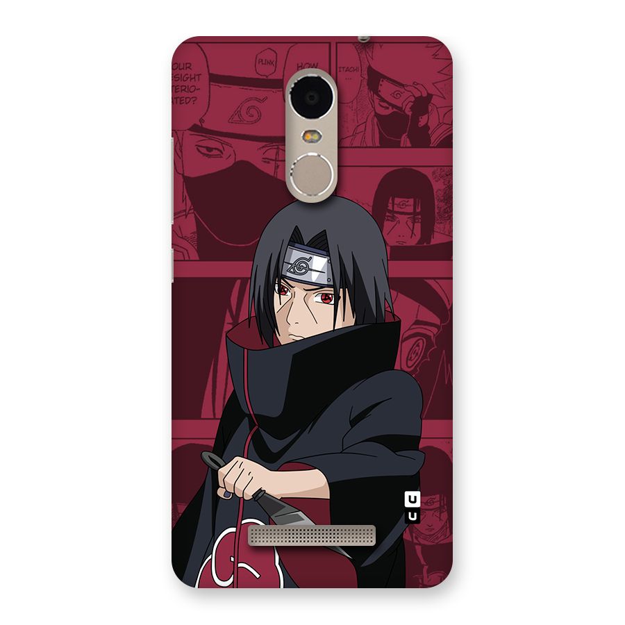 Mang Itachi Back Case for Redmi Note 3