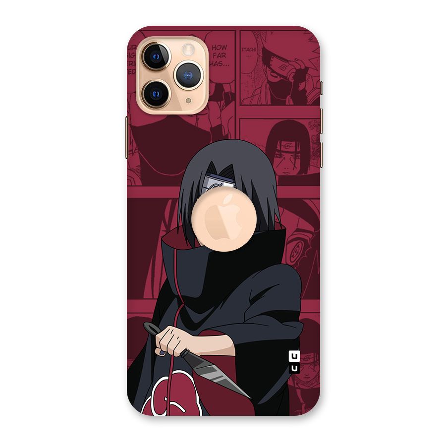 Mang Itachi Back Case for iPhone 11 Pro Max Logo Cut