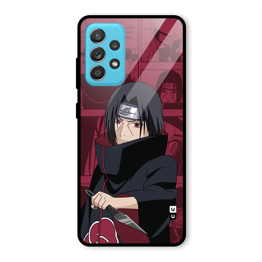 Mang Itachi Glass Back Case for Galaxy A52