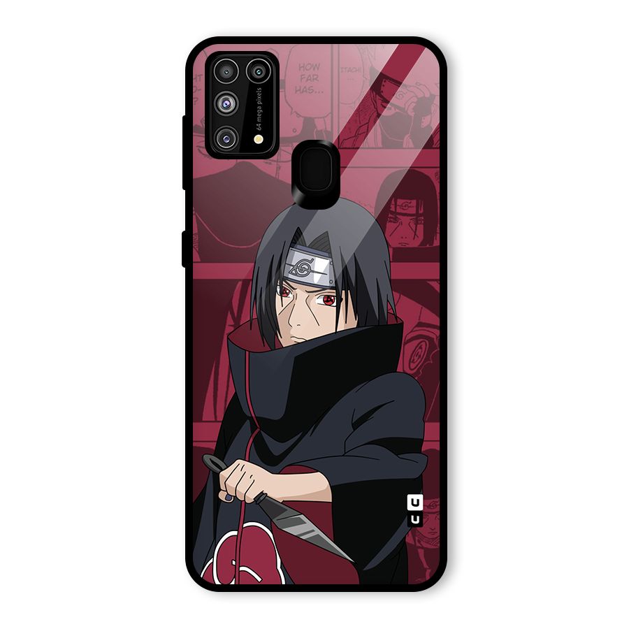 Mang Itachi Glass Back Case for Galaxy M31