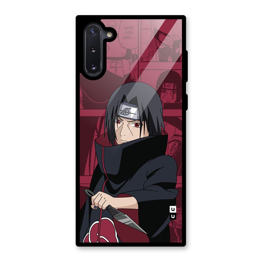 Mang Itachi Glass Back Case for Galaxy Note 10